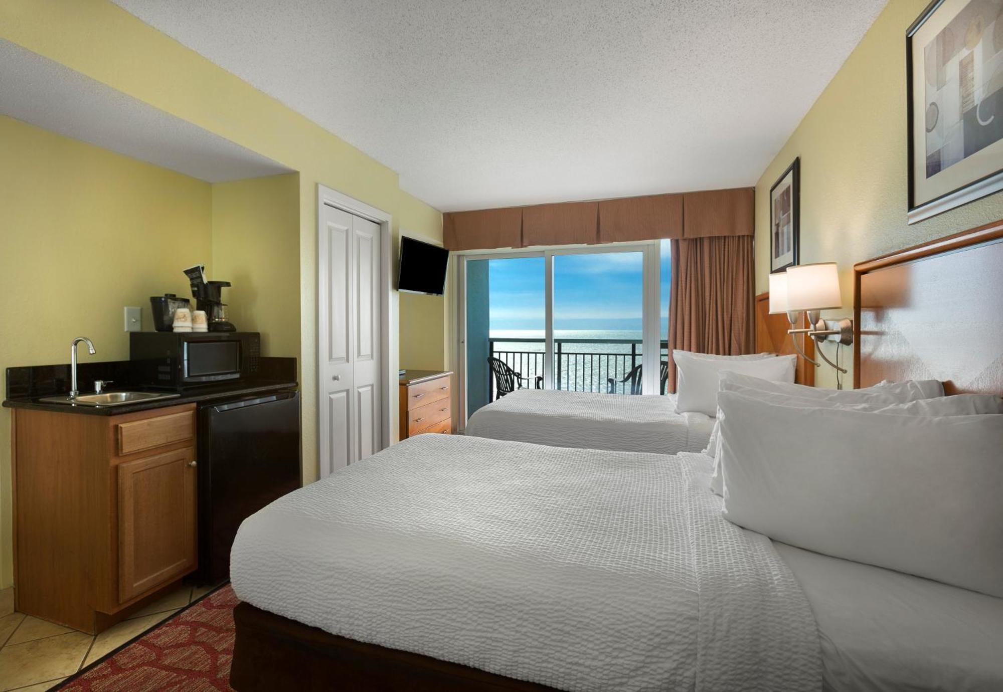 Oceanfront Room with Two Double Beds