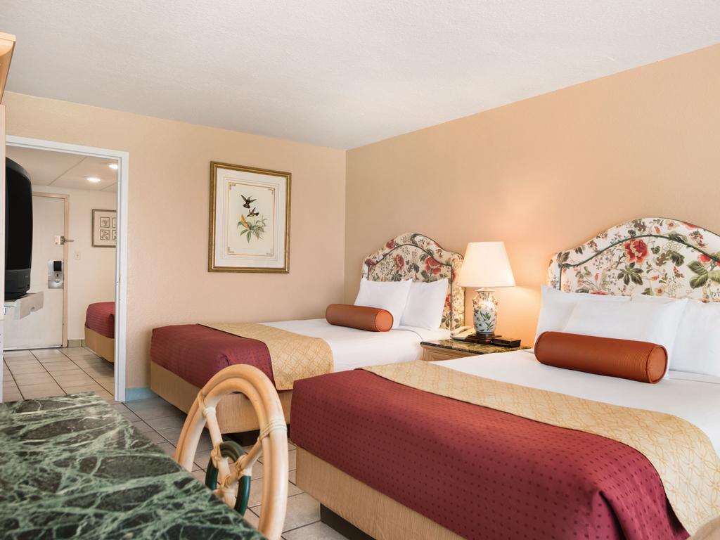 Queen Room with Two Queen Beds and Sofa Bed - Bathtub with Grab Bars - Mobility Accessible - Non-Smoking