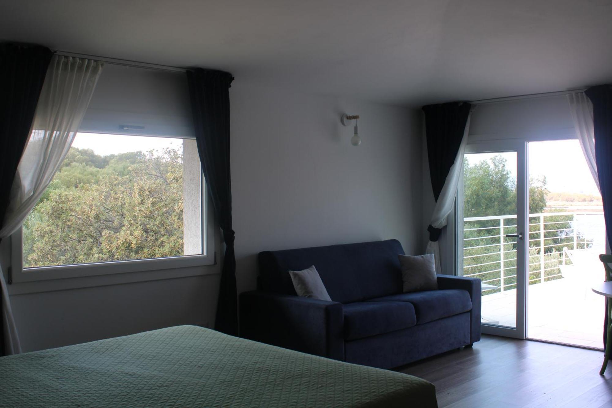Vierbettzimmer mit Meerblick