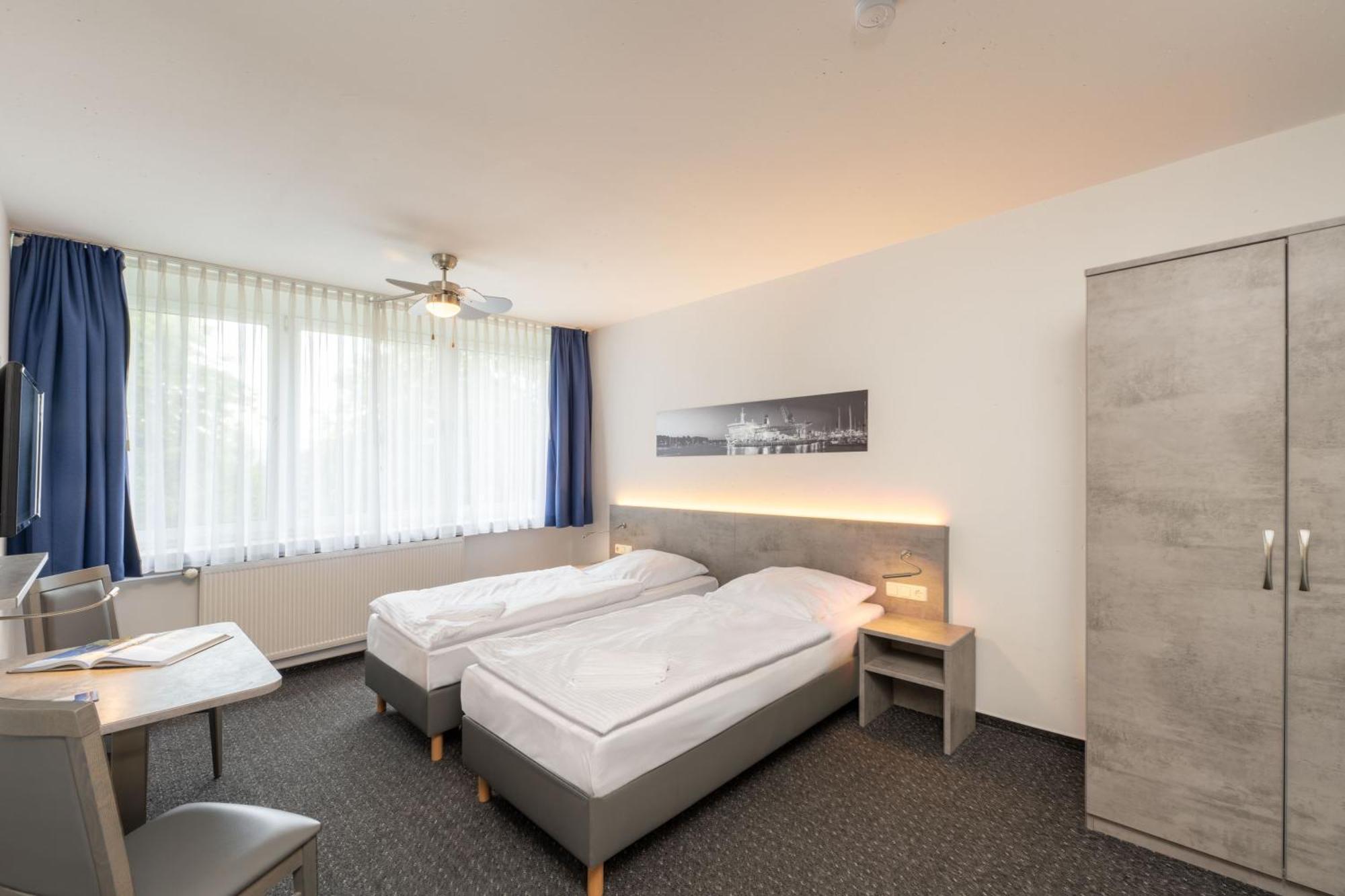Zweibettzimmer mit Gemeinschaftsbad