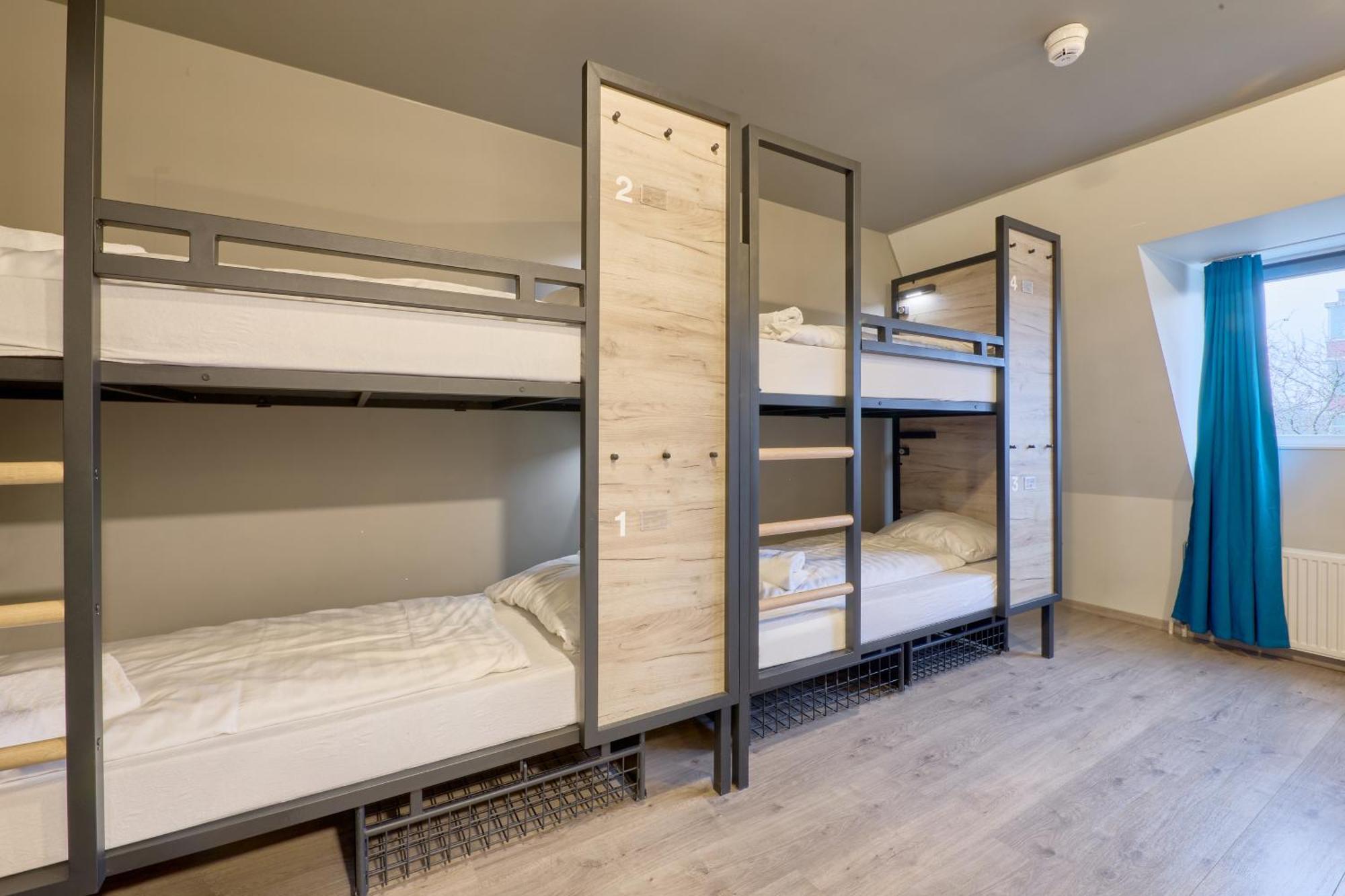 Bed in een Slaapzaal met 4 Bedden