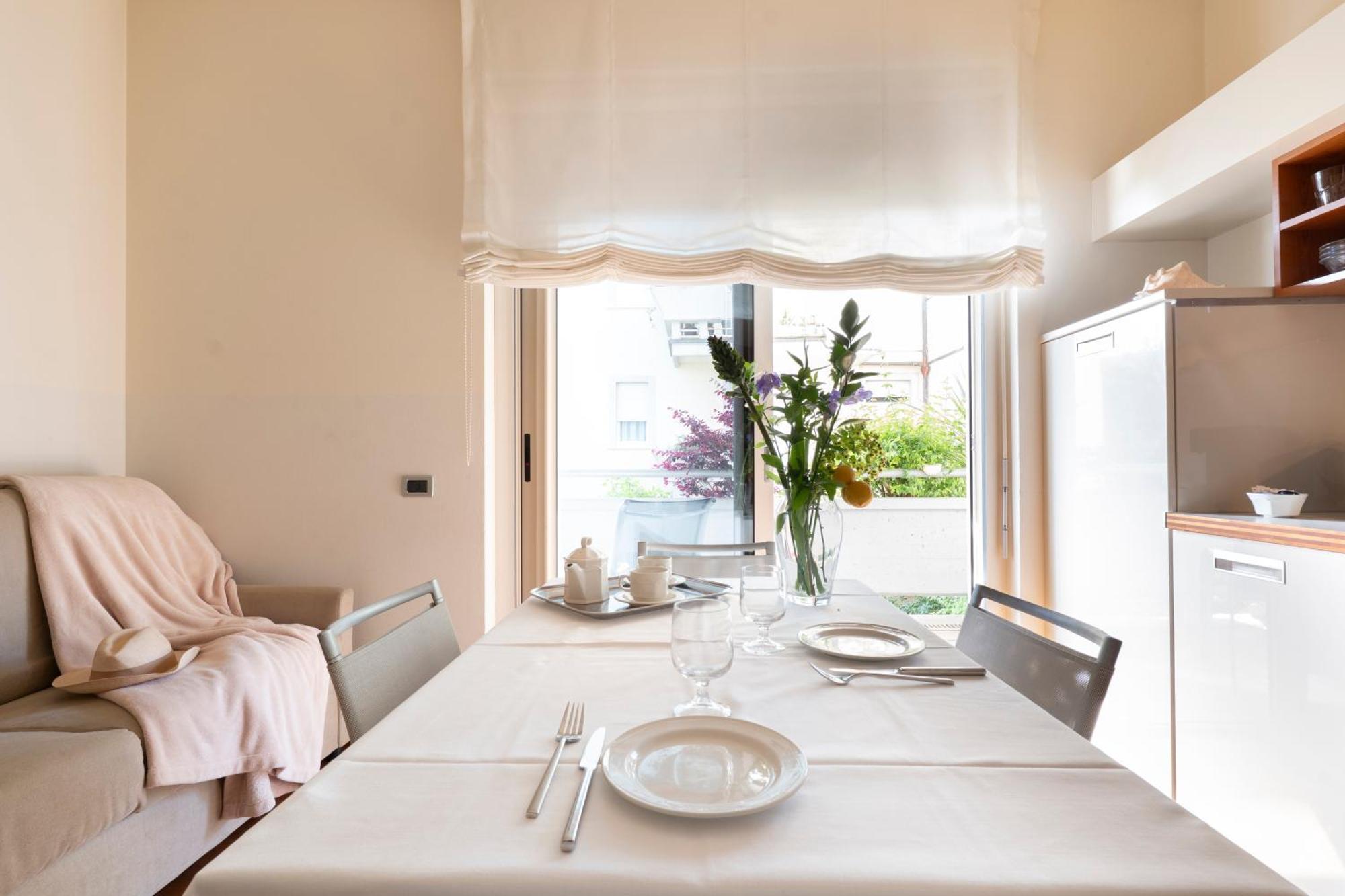 Apartment mit 1 Schlafzimmer und Balkon (4 Erwachsene)