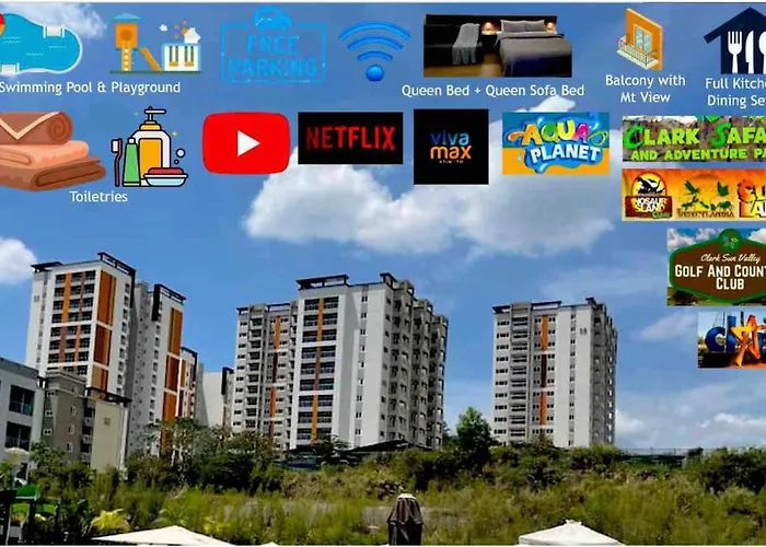 Luxury Condo In Clark Pampanga Beside Hilton Hotel And Casino