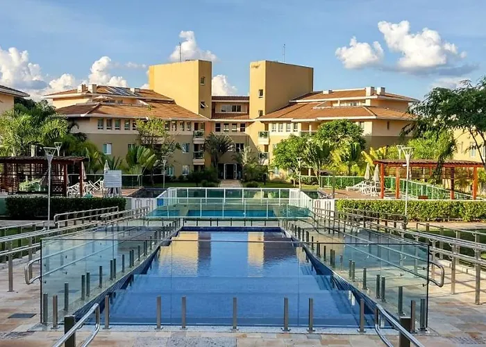 The Sun Resort - Super Apartamento De 2 Quartos - 1 Suite E 1 Reversivel