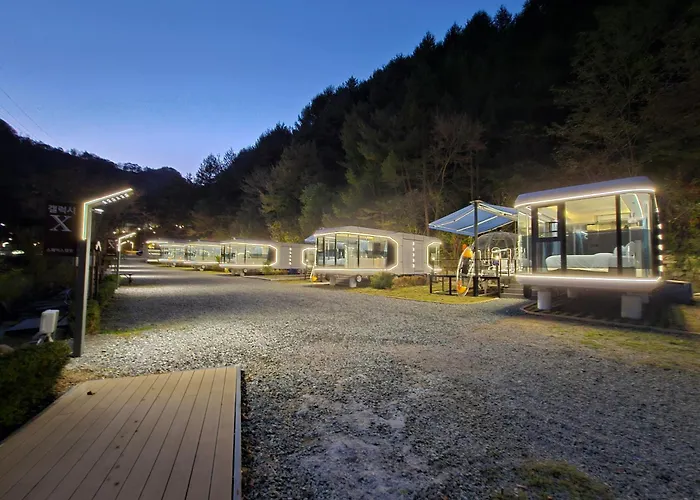 Galaxy X Hotel Type Caravan Glamping & Pension