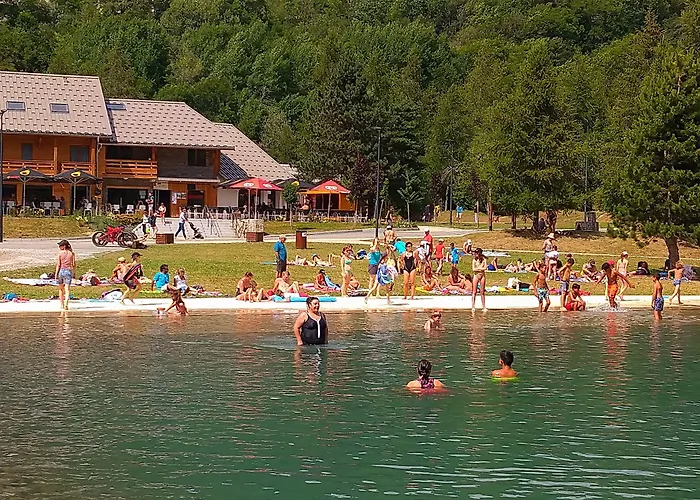 Hotel Et Camping O2 Orcieres Outdoor Area