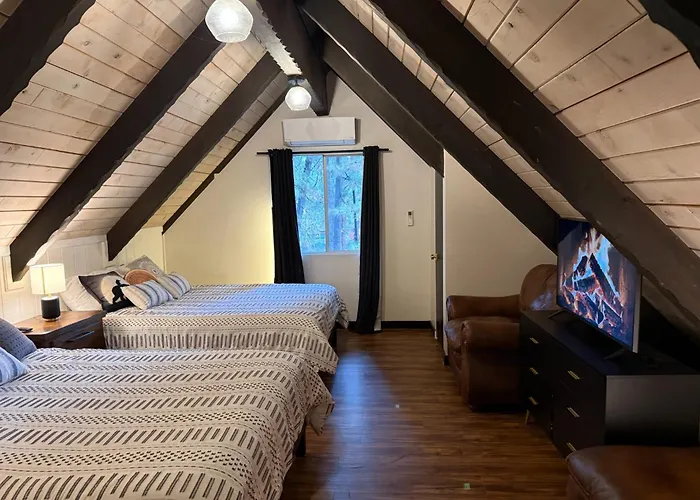 The Hideaway Big Bear | A Historic Log Cabin