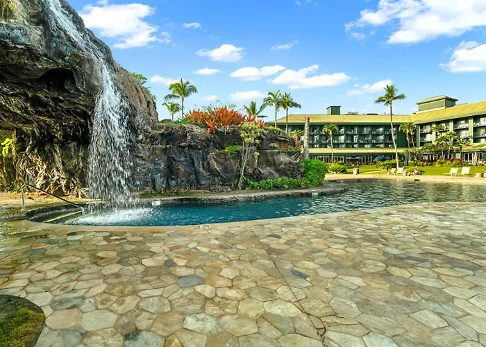 Kauai Beach Resort Ocean View Pools, Waterslide, Hot Tub, Spa, King Bed, Ac