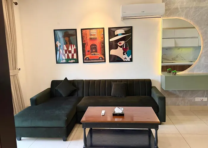 Designer One Bedroom Apartment With Balcony & Mountain Views Opposite Centaurus Mall Isb
